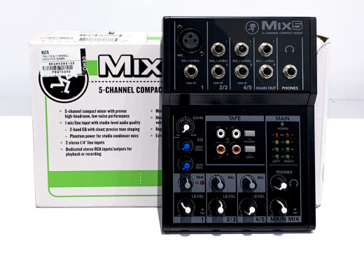 Store Special Product - Mackie - MIX Series 5 Channel Compact Mixer